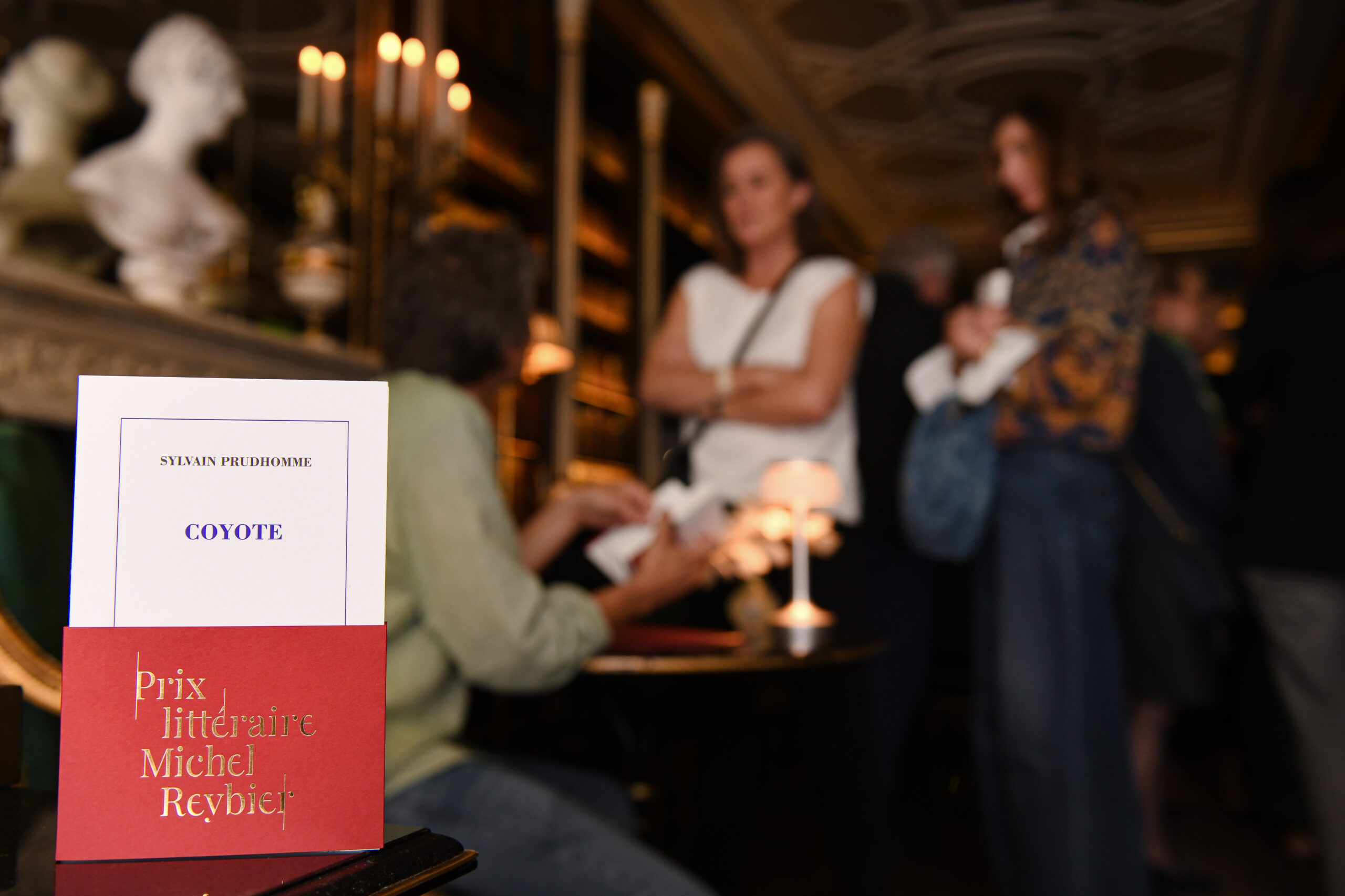 Prix litteraire michel reybier a la reserve paris